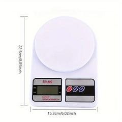 Digital Kitchen Weighing Scale | 10kg Capacity | High Precision LCD Display with Tare Function