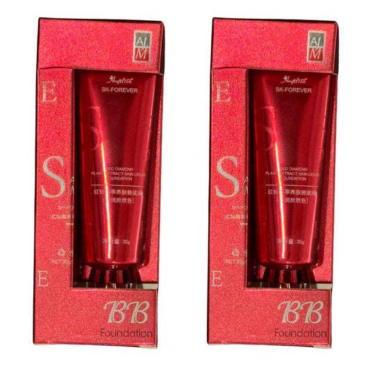 BB Waterproof Liquid Foundation | Full Coverage, Matte, Long-Lasting, Oil-Control | 30g