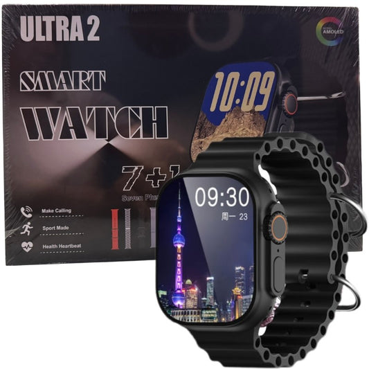 Ultra 2 Smart Watch – 7 Straps Edition | Bluetooth Call | Fitness & Health Tracker