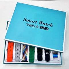 Y60 Smart Watch Ultra (7+1) | Sports Edition | Full Touch Display | Heart Rate | Sleep & Fitness Tracker