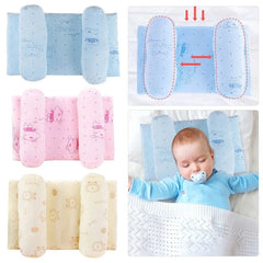 Soft Breathable Baby Head Shaping Pillow for Flat Head Prevention