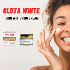 Gluta White Day & Night Cream | Whitening | Anti-Aging | 50g