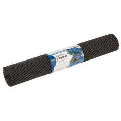 Anti-Slip Fridge & Shelf Mat | Waterproof & Washable Sheet for Kitchen, Drawer, Cabinet Use | Black Color