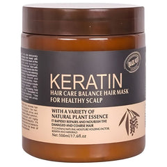 Brazil Nut Keratin Hair Mask – Nourishing Hair & Scalp Treatment | Strengthens & Smooths | 500ml