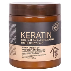 Brazil Nut Keratin Hair Mask – Nourishing Hair & Scalp Treatment | Strengthens & Smooths | 500ml