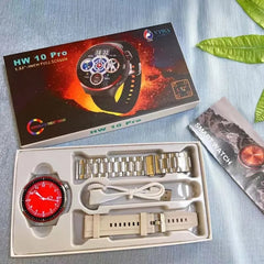 HW10 Pro Smartwatch | 1.52" AMOLED Display | Bluetooth Call | Fitness Tracker | Stylish Design