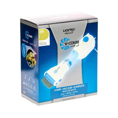 Electric V-Comb Anti Lice Machine | Chemical-Free | With Box & Filters
