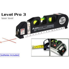Laser Level Pro3 Laser Vertical Measuring Tape Metric Rulers