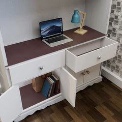 Anti-Slip Fridge & Shelf Mat | Waterproof & Washable Sheet for Kitchen, Drawer, Cabinet Use | Brown Color