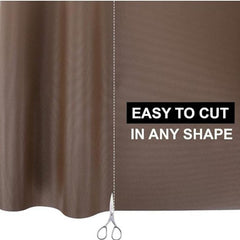 Anti-Slip Fridge & Shelf Mat | Waterproof & Washable Sheet for Kitchen, Drawer, Cabinet Use | Brown Color