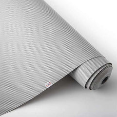 Anti-Slip Fridge & Shelf Mat | Waterproof & Washable Sheet for Kitchen, Drawer, Cabinet Use | Light Grey Color