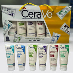 Pack of 6 – CeraVe Hydrating Mineral Facial Kit | Deep Moisture & Skin Repair | Best Quality Skincare